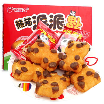 好丽友熊猫派派草莓10枚250g