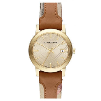 巴宝莉 burberry 女式皮带手表 cognac/ gold q00075746 one size