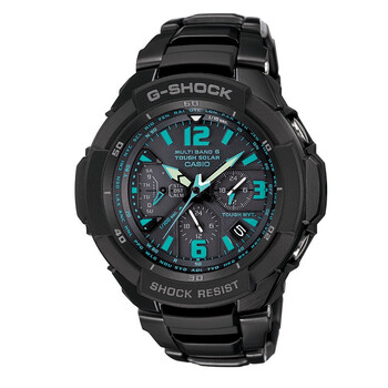 卡西欧(casio)手表 g-shock系列太阳能电波动感石英男表gw-3000bd-1a