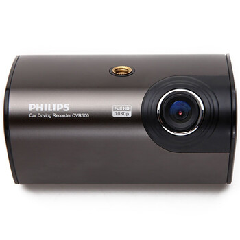 飞利浦（PHILIPS）CVR500行车记录仪全高清1080P 3.0触摸屏 一键锁定视频 无缝循环录影