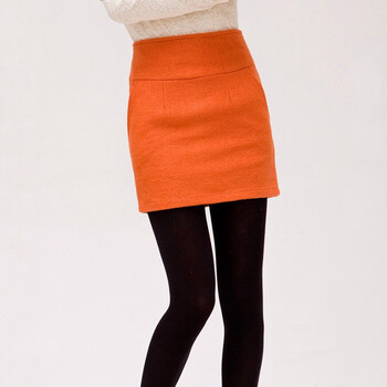 火爆靓佳人2013秋装新款女韩版毛呢短裙街头包臀裙甜美修身职业半身裙