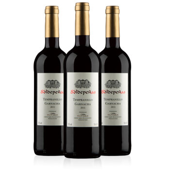 西班牙 欧娜 干红葡萄酒750mlx3