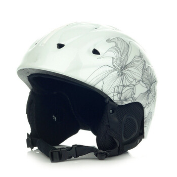 moon 滑雪头盔 滑雪帽 男女款 单板双板双用 滑雪护具一体成型内衬耳