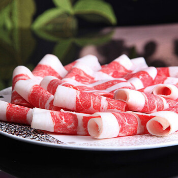 唐人基 急冻双层肥牛卷400g 新鲜牛肉卷【200g*3袋】