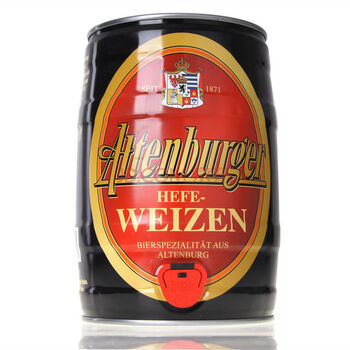 德国原装进口啤酒 阿登堡 酵母型小麦啤酒 5l桶装 (仅限江浙沪)