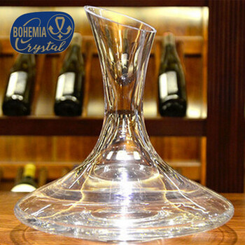 
                                        BOHEMIA水晶斜口醒酒器 捷克原装进口葡萄酒分酒器 1250ml                