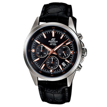 卡西欧casio男士手表休闲商务防水腕表efr527l1a