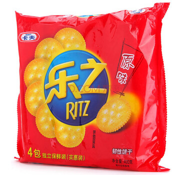 卡夫乐之原味韧性饼干400g*3包/组