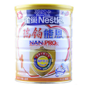 雀巢瑞铂能恩婴儿配方奶粉1段800g (1罐)