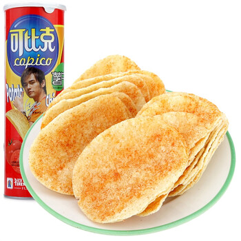 可比克番茄味薯片110g