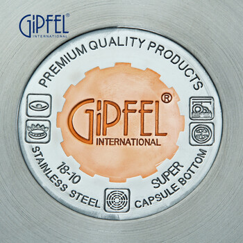 
                                        吉浦菲（GiPFEL） 德国GIPFEL304不锈钢复底宝宝婴锅迷你小奶锅家用煮面煮奶锅辅食小汤锅                