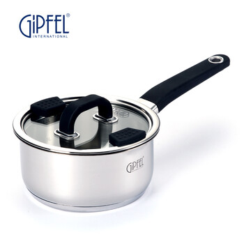 
                                        吉浦菲（GiPFEL） 德国GIPFEL304不锈钢复底宝宝婴锅迷你小奶锅家用煮面煮奶锅辅食小汤锅                