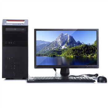 联想（Lenovo）扬天M2630n 台式电脑 （G1840 4G 500G DVD 千兆网卡 WIN7)