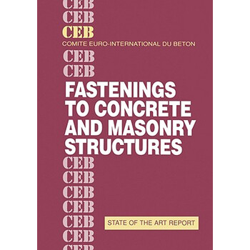 【预订】fastenings to concrete and masonry