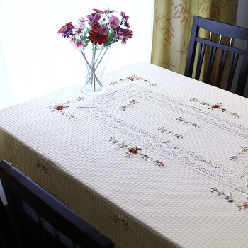 【京东直送】帛华布艺 餐台桌布125cm*170cm