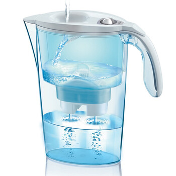 
                                        莱卡（LAICA） J458H 免掀盖 双导流 滤水壶 2.3L （白色）                