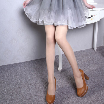 6d超薄进口天鹅绒特爽修身连裤袜超薄 多色可选 三双装 6103 肉色3