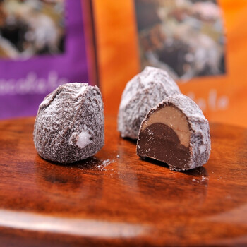 cocoagallant 可可嘉莱经典白松露巧克力100g