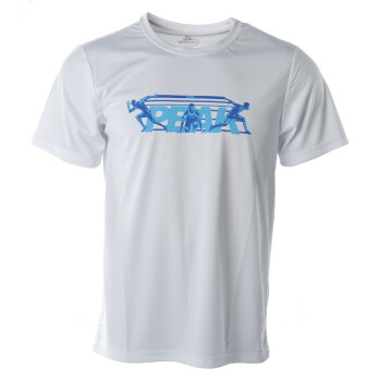 匹克PEAK2012跑步文化系列时尚动感圆领短T恤男款 F622631