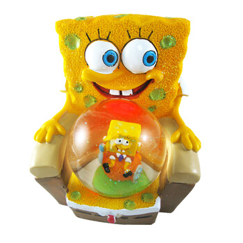 酷宝礼坊 海绵宝宝创意礼品沙发魔力水晶球 存钱罐小夜灯玩偶 儿童