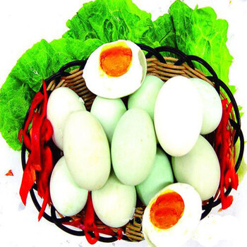 红荷花红黄咸鸭蛋30枚*62g