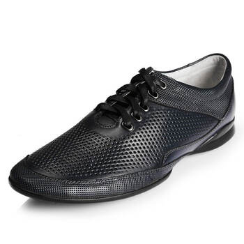 策恩ceen 冰度·奥兰度顶级小牛皮简约大气镂空度假休闲皮鞋 x0015 深