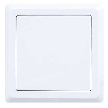 abb ae504 德逸 单联空白面板 白色