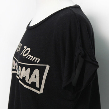 时尚起义 韩国简单字母图案休闲t恤 女592348 纯白色 one