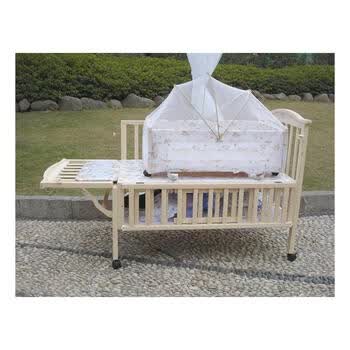 康贝儿w868ca无油漆多功能环保婴儿床 加粗 加宽 可变橱柜 挂式摇篮