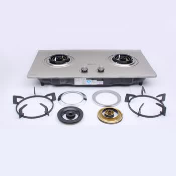 不粘油外壳,全铜燃烧器 加厚型搪瓷连体炉架 嵌入式 燃气灶 液化气
