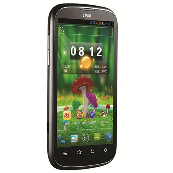 中兴(zte)v970 3g手机(黑色)wcdma/gsm 双卡双待 购机送费 山东特价版