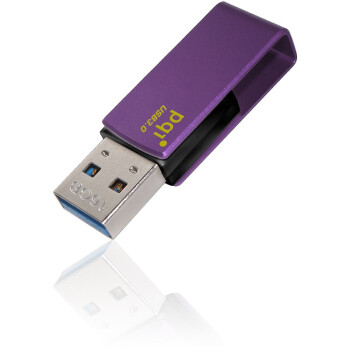 PQI 劲永 U822V 转转盘 优盘（USB3.0、16GB、紫色）