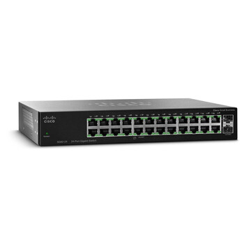 思科（Cisco）SG92-24 24口 千兆非网管交换机 可选光口上行