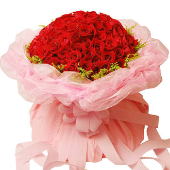 维纳斯情人节鲜花速递同城99朵玫瑰大型表白花束蓝色妖姬花束礼盒求婚