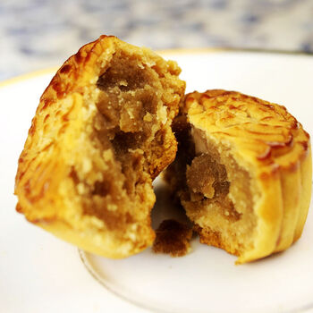 杭州特产百年名店 楼外楼月饼花开富贵450g