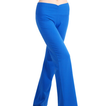 conny 新款健身修身舞蹈裤/健美裤/瑜珈裤/广场舞蹈裤/瑜伽裤 蓝色