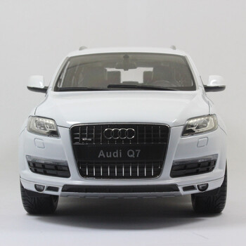威利welly 1:18 奥迪q7 汽车模型 白色