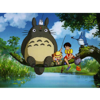 悠趣 数字油画 手绘有框画 装饰画 挂画 非相片墙 智者乐水 40*50cm