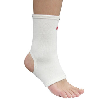 mo四面弹加压护踝运动保暖护踝羽毛球护踝 白色 均码