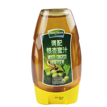 汪氏蜜蜂园 调配银杏蜜 净含量450g