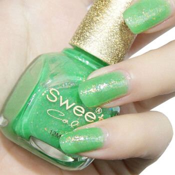 sweet color 环保指甲油 维纳斯系列 绿绮玲珑 12ml 绿色
