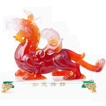 俏雅 开光镇宅辟邪吉祥物如意辟邪貔貅摆件 mj487