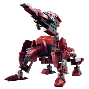 乐知堡 终极战兽 小颗粒益智变形积木 能量战牛/狂奔战牛/战地狂牛