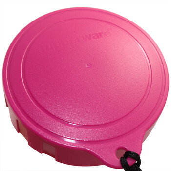 特百惠Tupperware 430ml经典色莹彩随心杯 海棠红