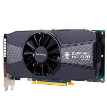 蓝宝石(sapphire) hd 7770 1gb gddr5 白金版 1000/4500mhz 1gb/128位