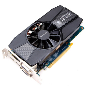 蓝宝石(sapphire) hd 7770 1gb gddr5 白金版 1000/4500mhz 1gb/128位