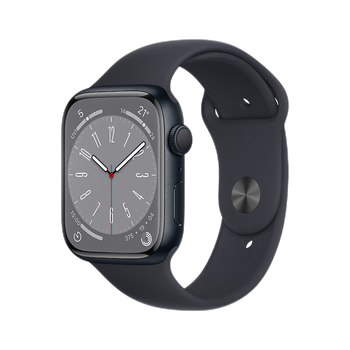 8 智能手表iwatch8苹果手表8代蜂窝成人男女s8 午夜色铝金属表壳 运动
