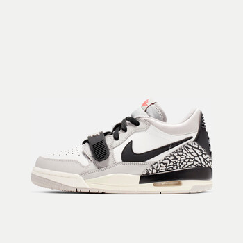 NIKE（滔搏运动）耐克男大童AIR JORDAN LEGACY 312 LOW (GS)篮球鞋 CD9054-101 37.5