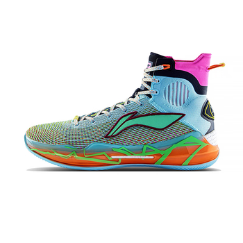 李宁驭帅1342-熔点low篮球鞋新款男子高低帮一体织轻量回弹专业比赛