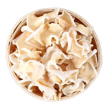 皇美滋 东北白玉木耳干货 小碗耳 竹耳白木耳菌肉厚凉拌火锅食材 白玉